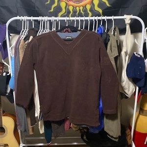 Brown jeep fleece